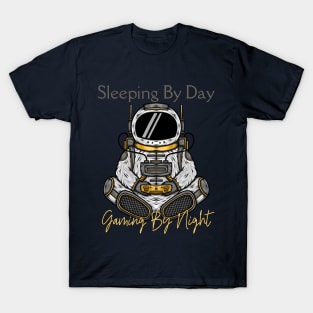 Sleeping By Day Gaming By Night T-Shirt